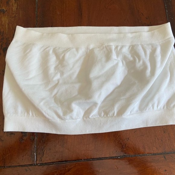 Campion White Bandeau Top - Picture 2 of 3